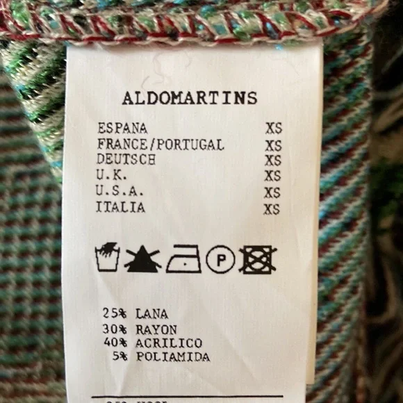 Aldo Martins sweater coat xs - Picture 8 of 12